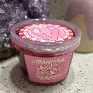 Brand new unused lush kitchen february 2024 strawberry shower jelly! Exclusive!